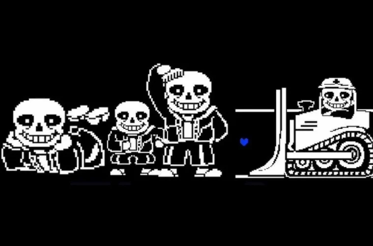 Sans Pacifist fight Undertale 10th Anniversary
