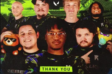 Shopify Rebellion VALORANT roster disbanded