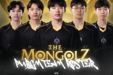 The MongolZ PUBG Mobile roster
