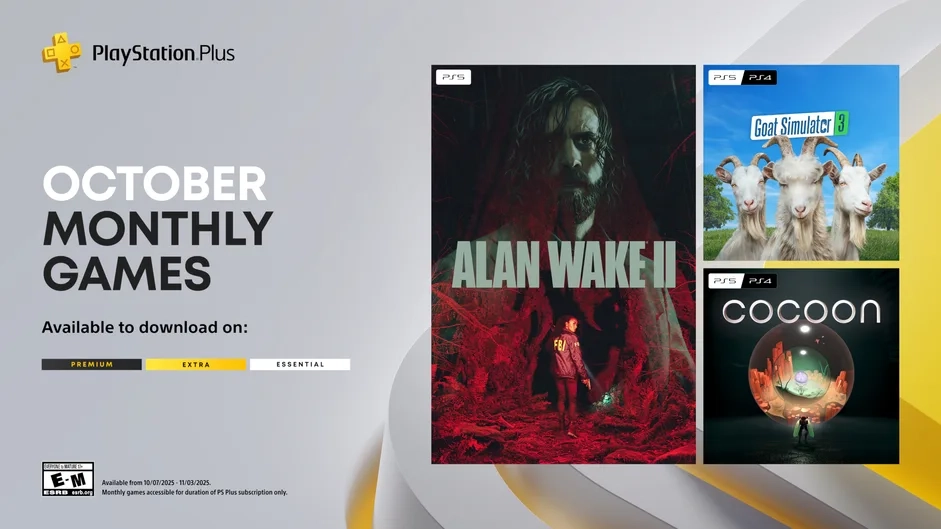 PlayStation Plus November 2025 Games
