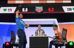 Hikaru Nakamura throws Gukesh king