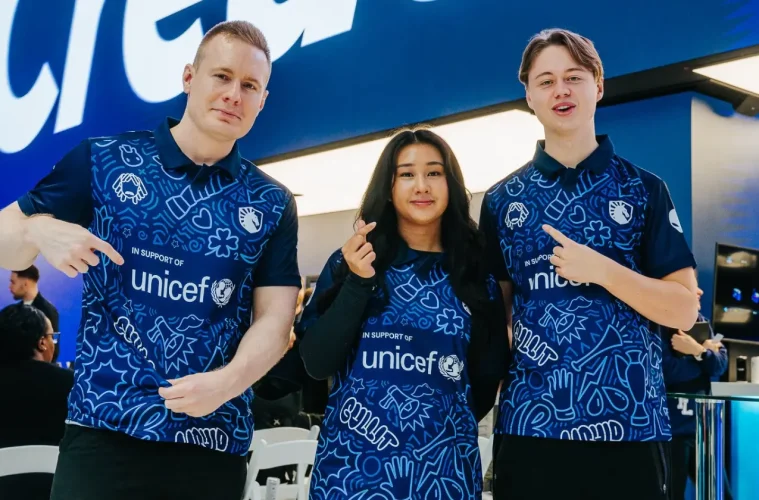 Team Liquid UNICEF partnership