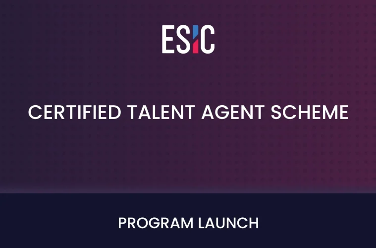 ESIC Certified Talent Agents Program