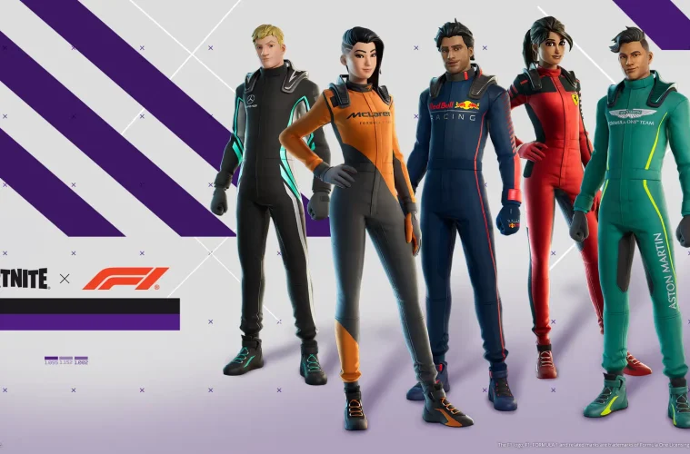 Fortnite F1 collaboration