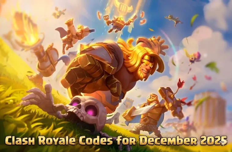 Clash Royale Redeem codes december 2025