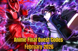 Anime Final Quest codes February 2026