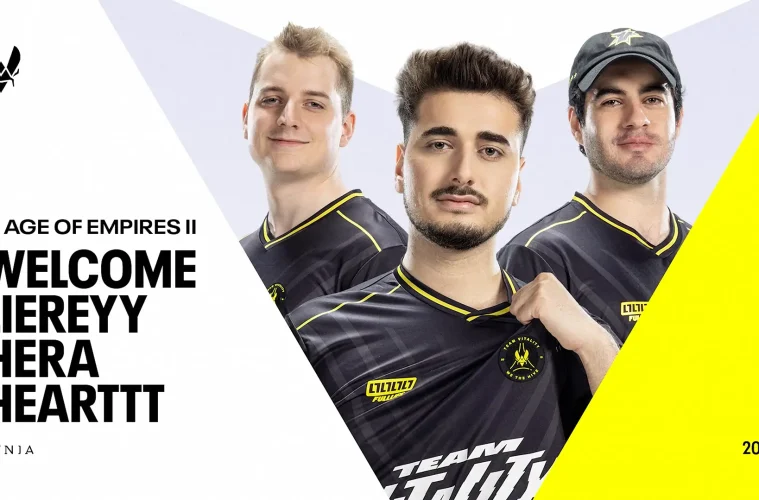Team Vitality Age of Empires II roster