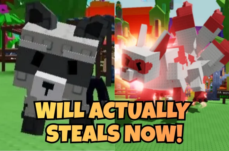 Grow a Garden stealing pet raccoon update