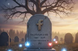 Meta AI patent Facebook after death