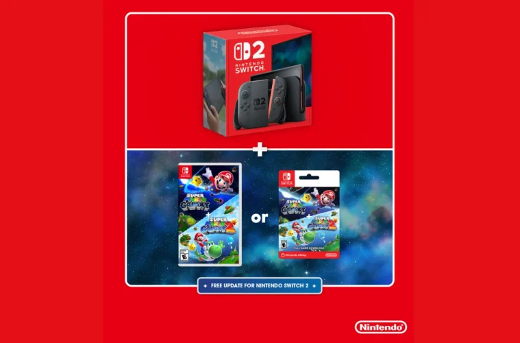 Nintendo Switch 2 Super Mario Galaxy bundle deal