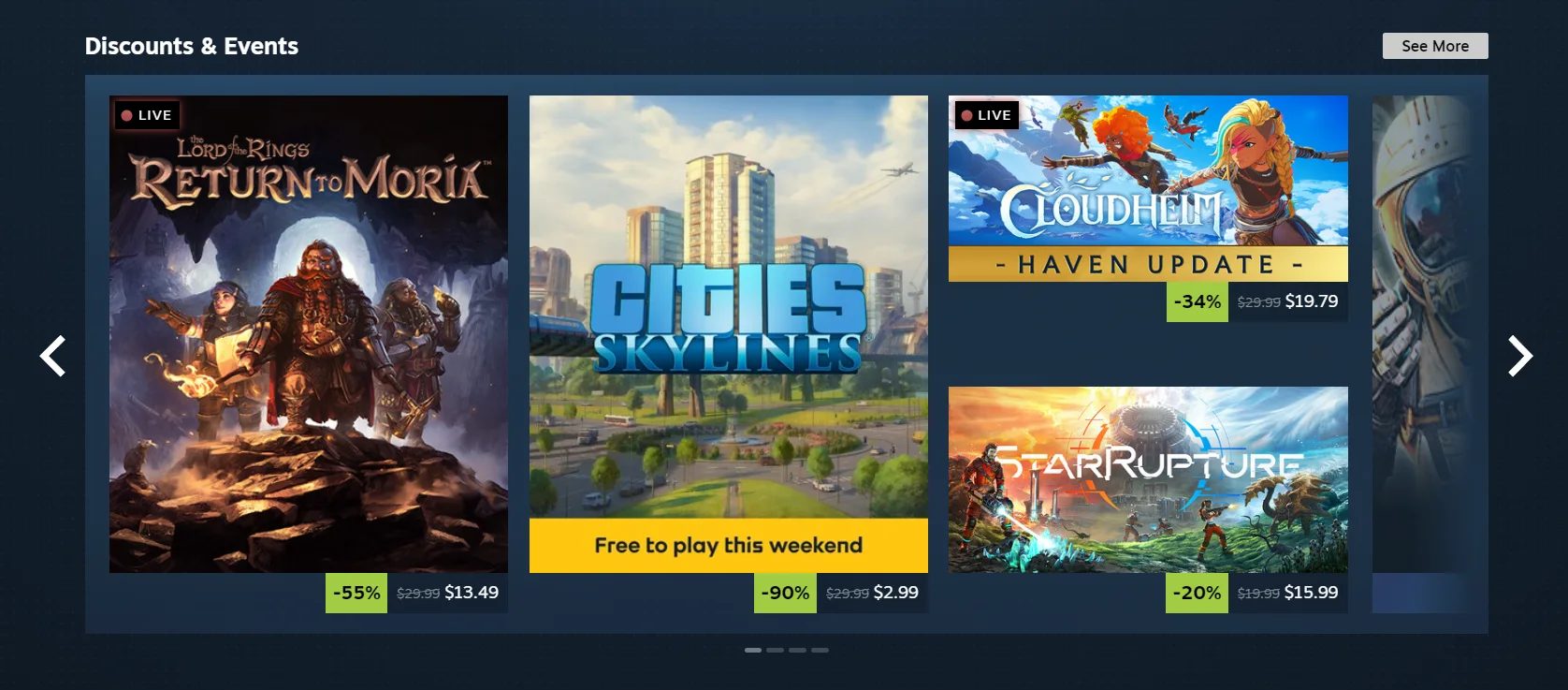 Steam store refresh