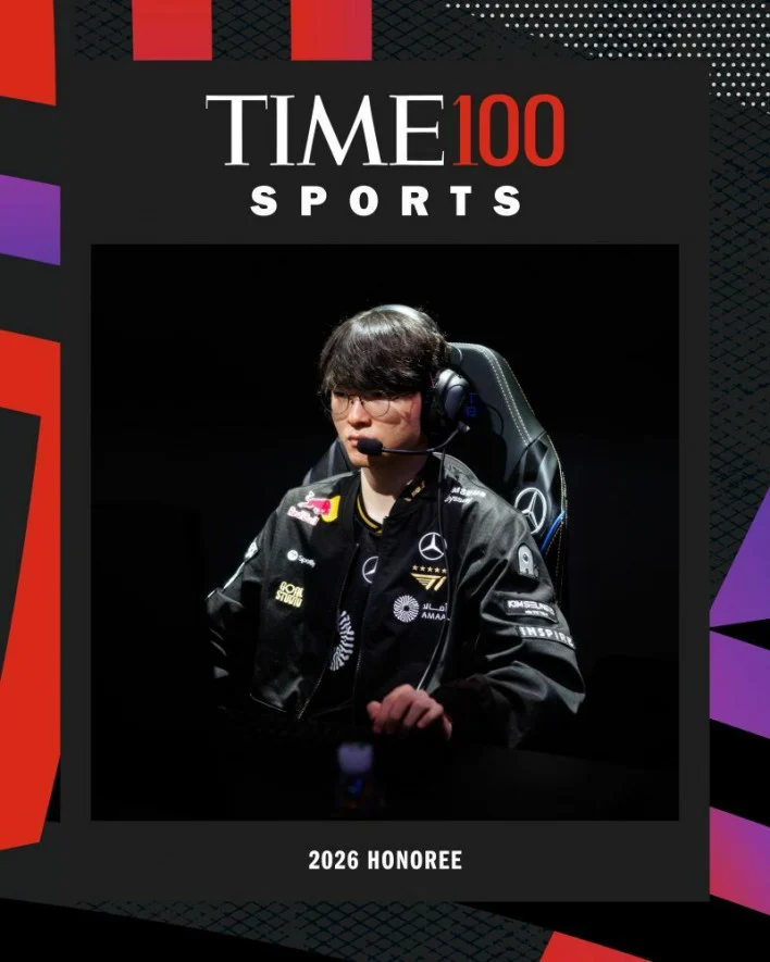 Faker Time100 Sports