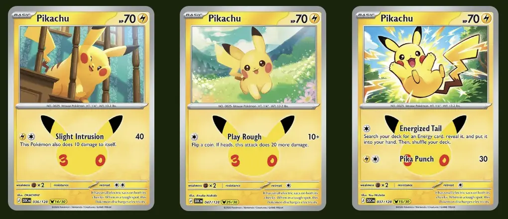 Pokemon TCG 30th Celebration